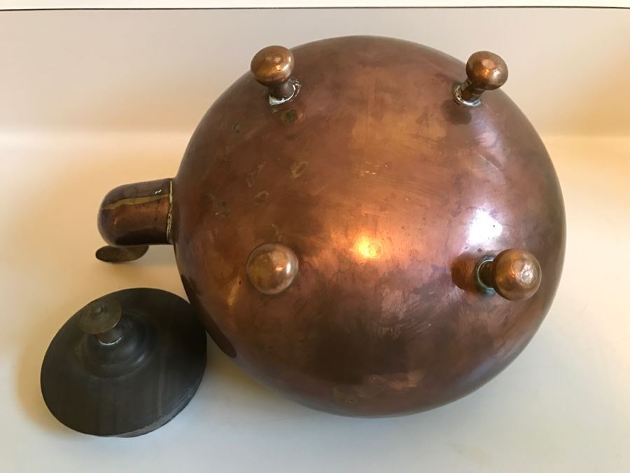 JUST ADDED - Vintage Copper Teapot [Photo 8]