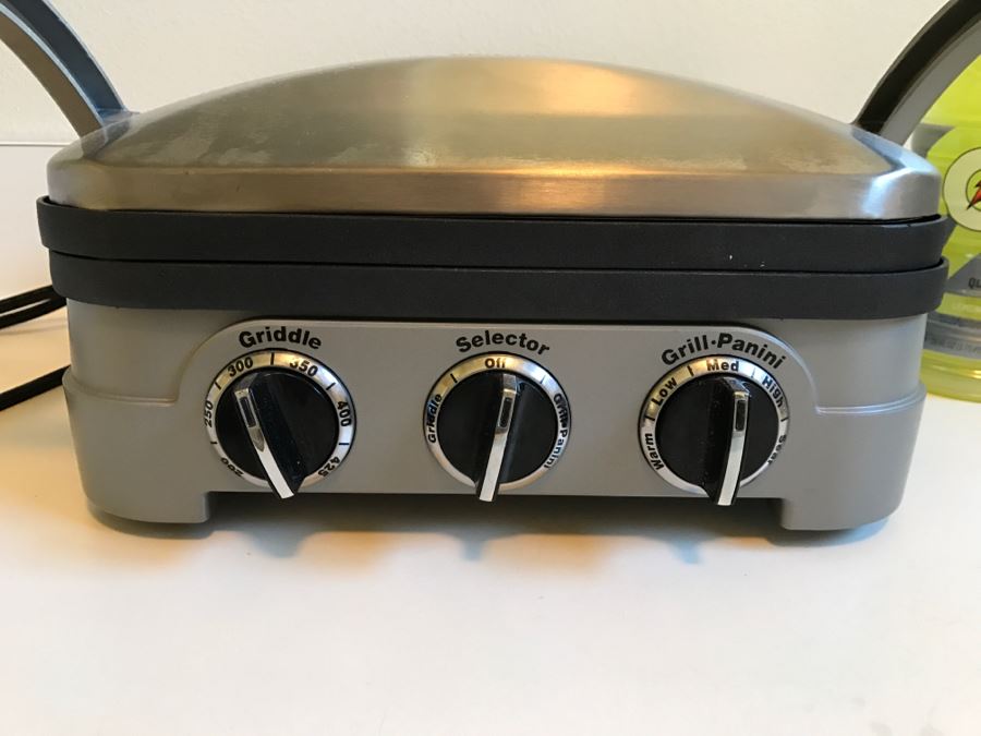 JUST ADDED Griddler By Cuisinart Model GR4N(TK)