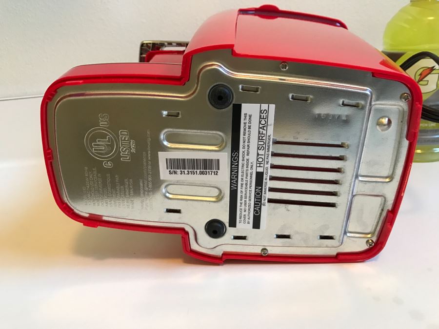 JUST ADDED - Red KEURIG Single Coffee Cup Coffee Maker Model K10 [Photo 5]