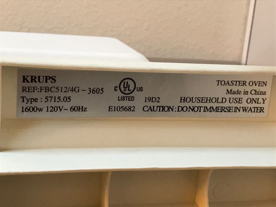 JUST ADDED - KRUPS Toaster Oven [Photo 8]