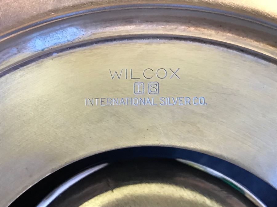 JUST ADDED - Vintage Silverplate Chafing Dish With Chased Design [Photo 8]