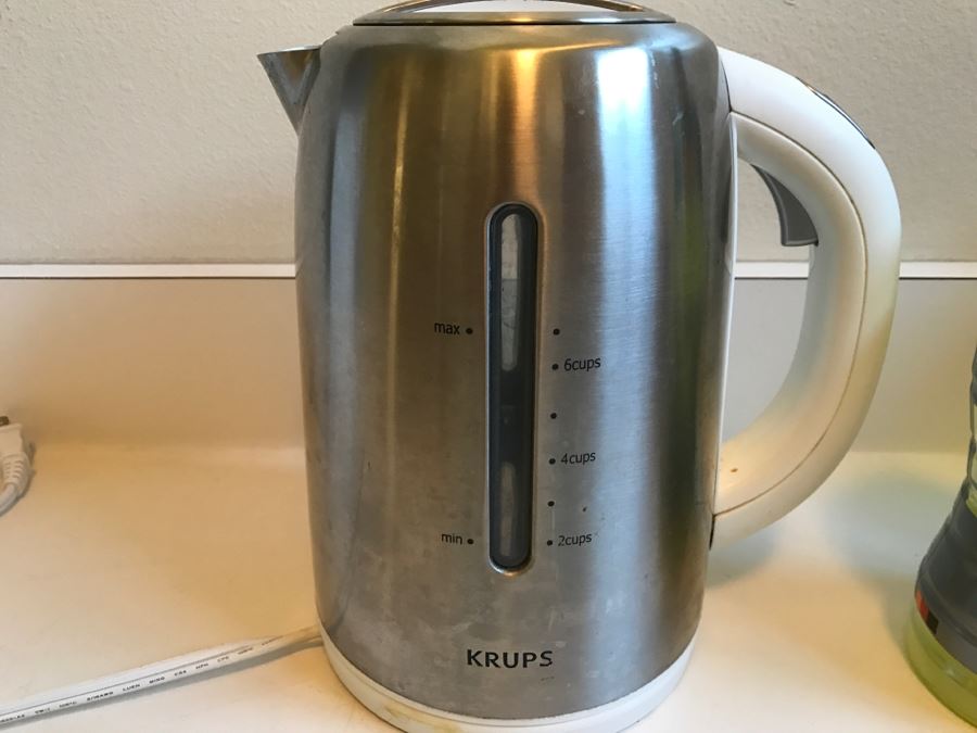 JUST ADDED - KRUPS Electric Hot Water Kettle Model AC16D1712AMM [Photo 1]