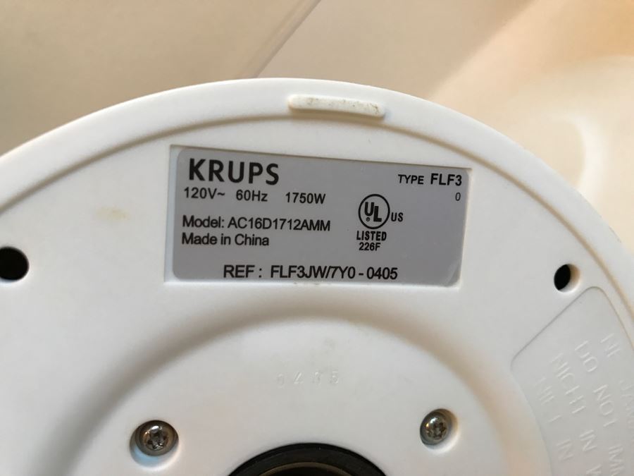 JUST ADDED - KRUPS Electric Hot Water Kettle Model AC16D1712AMM [Photo 6]