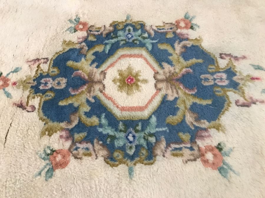 JUST ADDED - Vintage Wool Rug Apx. 6' Long [Photo 4]