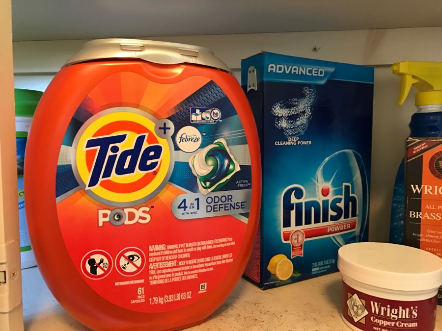 JUST ADDED - Cleaning Supply Lot, Silver Cream [Photo 7]