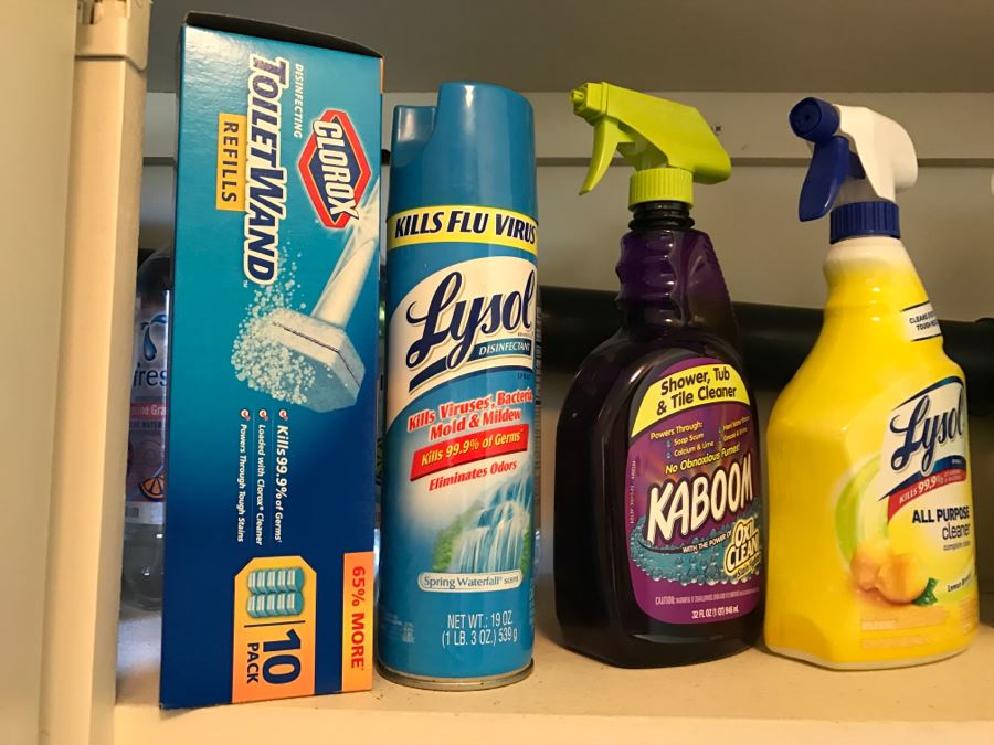 JUST ADDED - Cleaning Supply Lot, Silver Cream [Photo 2]