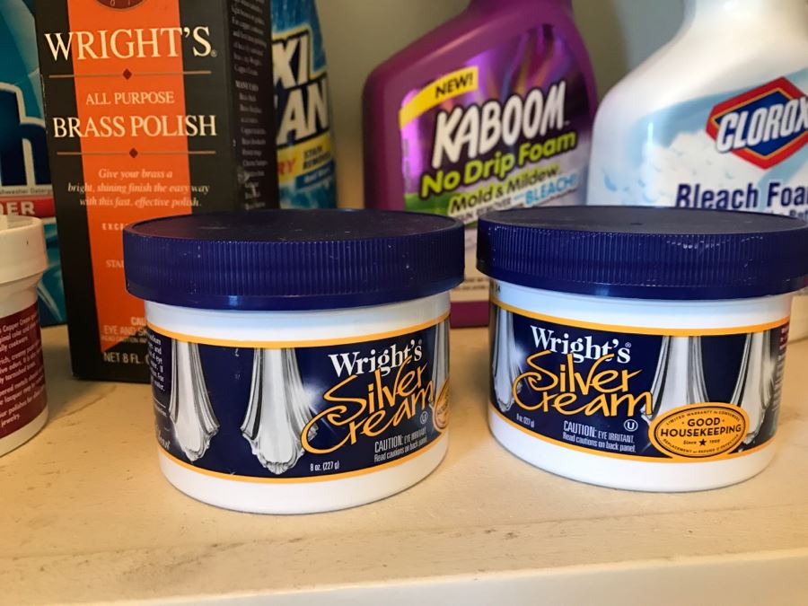 JUST ADDED - Cleaning Supply Lot, Silver Cream [Photo 5]