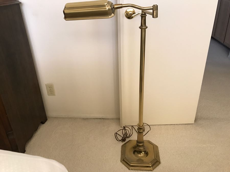 JUST ADDED - Stiffel Brass Floor Lamp [Photo 1]