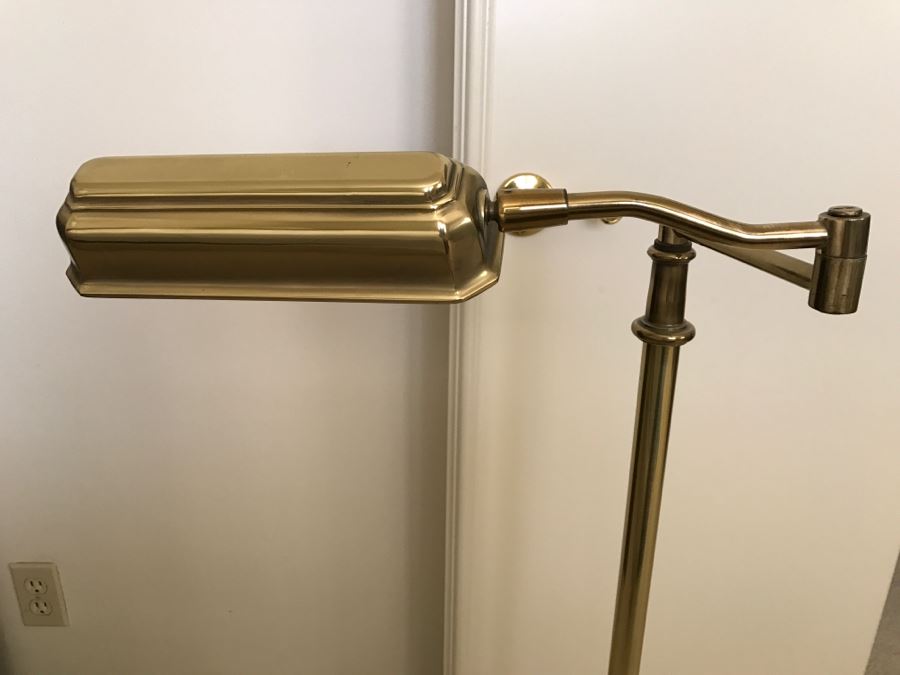 JUST ADDED - Stiffel Brass Floor Lamp [Photo 2]