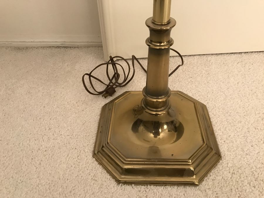 JUST ADDED - Stiffel Brass Floor Lamp [Photo 3]