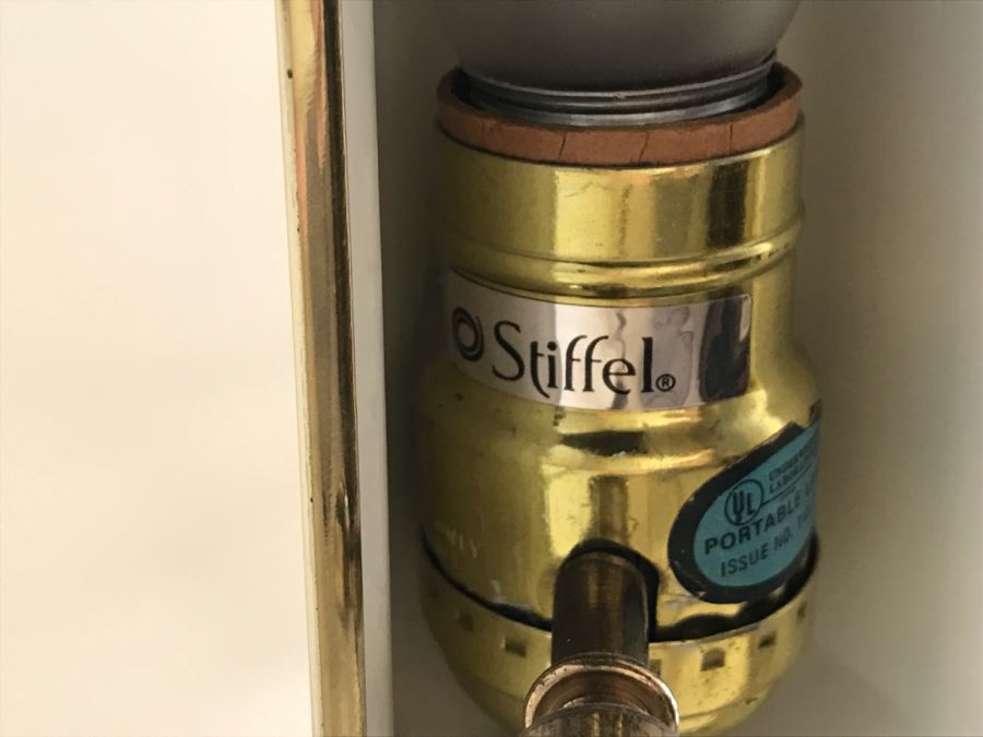 JUST ADDED - Stiffel Brass Floor Lamp [Photo 5]