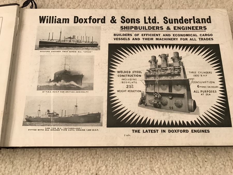 JUST ADDED - Vintage Book JANE'S Fighting Ships 1936 London Sampson Low, Marston & Co Naval Publishers [Photo 5]