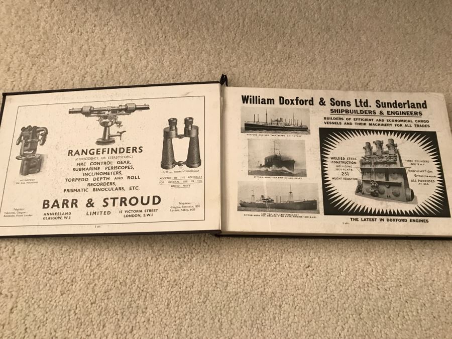 JUST ADDED - Vintage Book JANE'S Fighting Ships 1936 London Sampson Low, Marston & Co Naval Publishers [Photo 4]