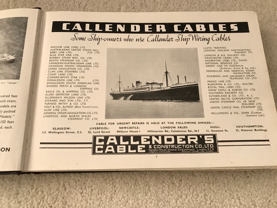 JUST ADDED - Vintage Book Merchant Ships Pay-Lieut. E.C. Talbot-Booth R.N.R. London Sampson Low, Marston & Co Naval Publishers [Photo 6]