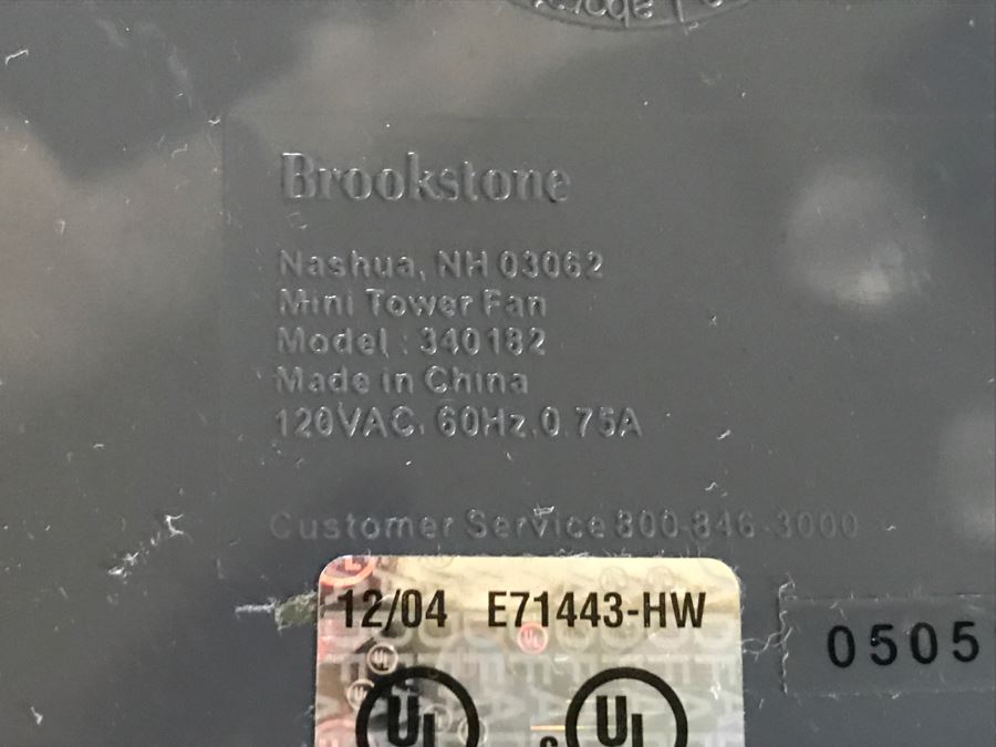 JUST ADDED - Brookstone Mini Max Mini Tower Fan [Photo 4]