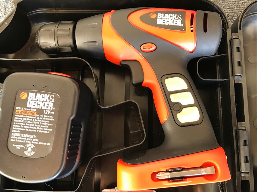 JUST ADDED - Black & Decker Portable Battery Powered Drill [Photo 3]