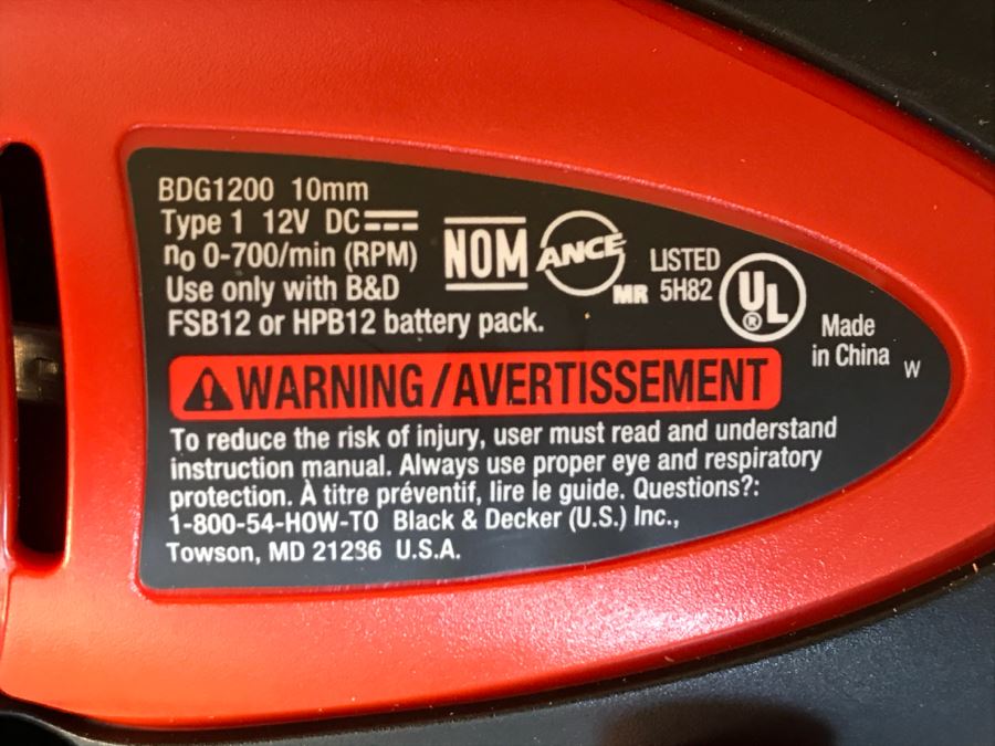 JUST ADDED - Black & Decker Portable Battery Powered Drill [Photo 4]