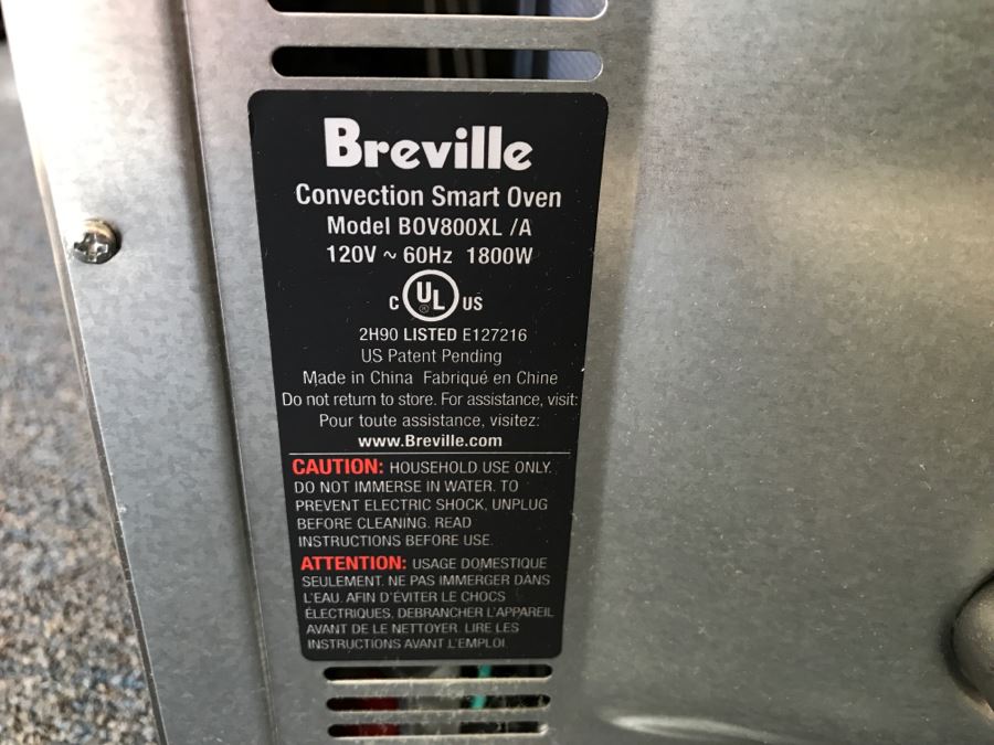 JUST ADDED - Breville Convection Smart Oven Model B0V800XL/A [Photo 6]