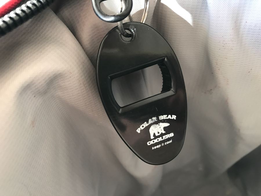 JUST ADDED - Large Red Polar Bear Cooler [Photo 4]