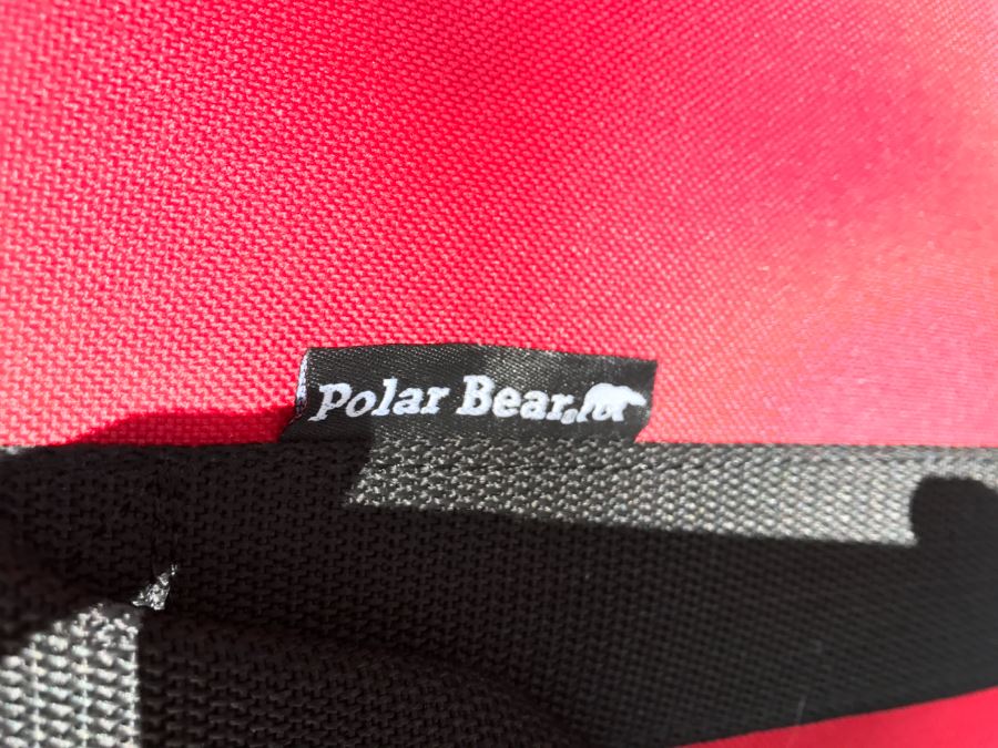 JUST ADDED - Large Red Polar Bear Cooler [Photo 3]