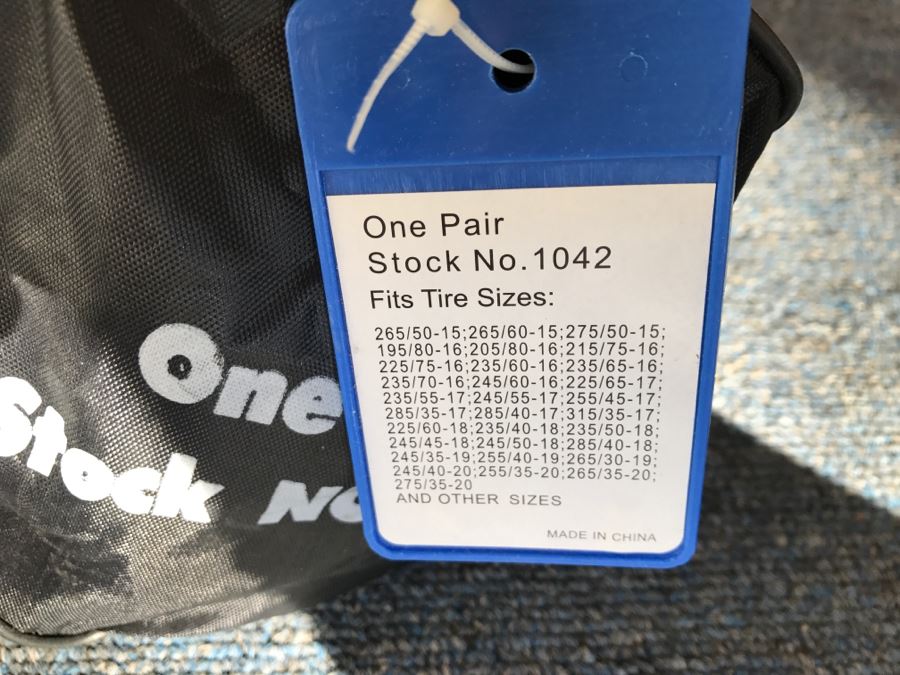 JUST ADDED - Glacier Chains Snow Chains [Photo 4]