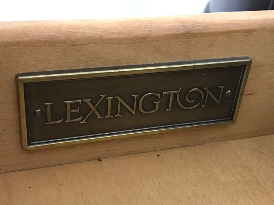 Wooden 2-Tier Console Table By Lexington  [Photo 7]