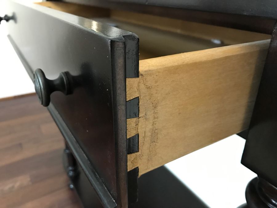 Wooden 2-Tier Console Table By Lexington  [Photo 6]