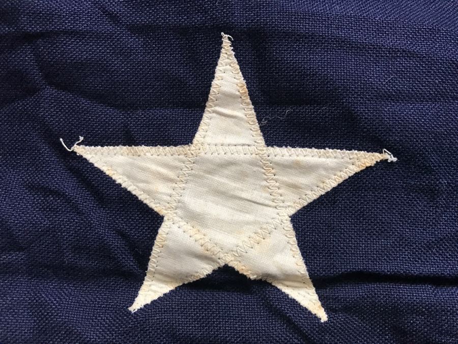 JUST ADDED - Large 5' X 9' Vintage 48 Star American Flag [Photo 20]