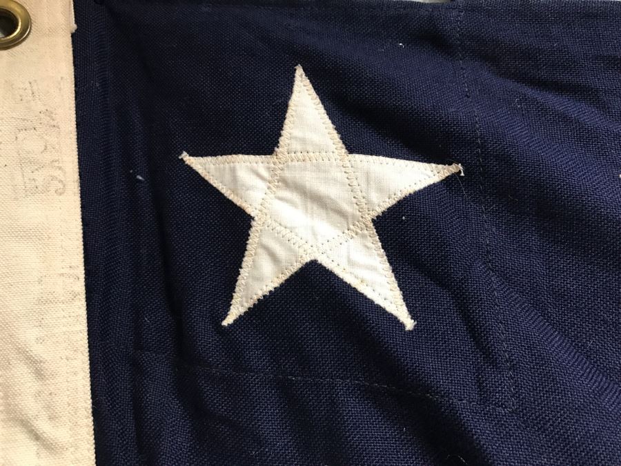 JUST ADDED - Large 5' X 9' Vintage 48 Star American Flag [Photo 15]