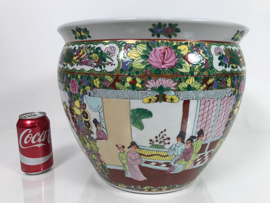 JUST ADDED - Contemporary 14' Chinese Fish Bowl Planter [Photo 8]