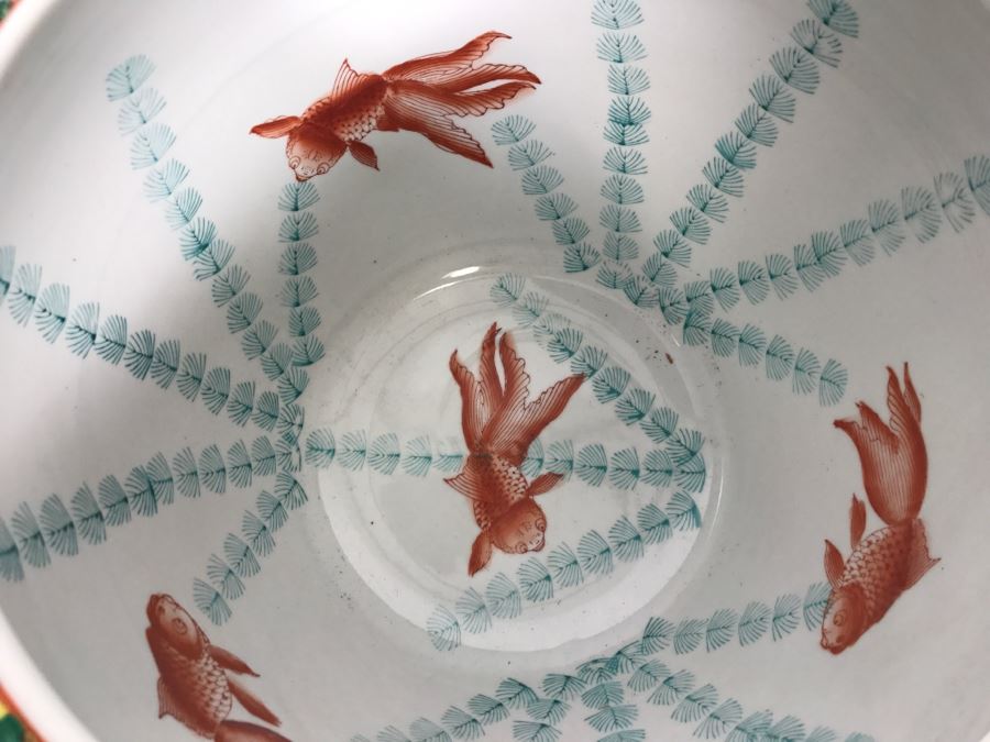 JUST ADDED - Contemporary 14' Chinese Fish Bowl Planter [Photo 5]