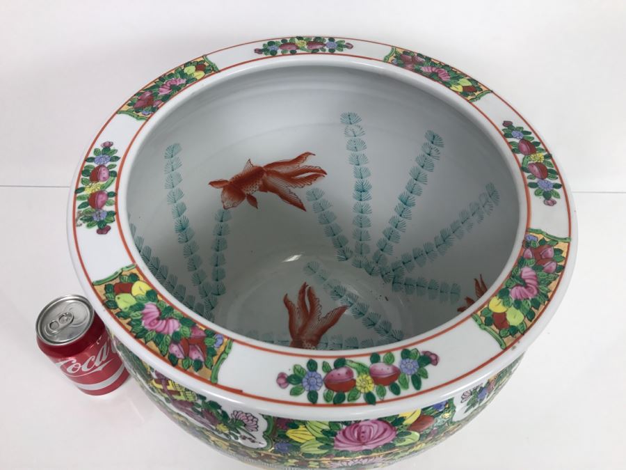 JUST ADDED - Contemporary 14' Chinese Fish Bowl Planter