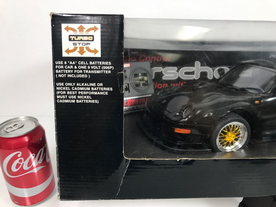 JUST ADDED - Porsche 911 GT2 Remoted Controlled Car In Box - Body Of Car Appears To Be Damaged Inside Box [Photo 9]