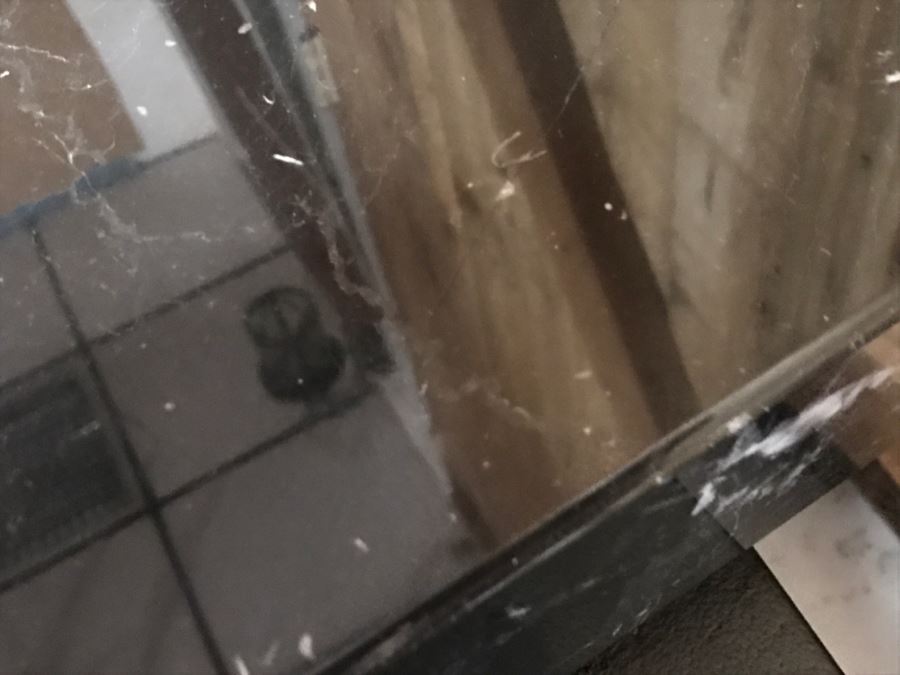 JUST ADDED - Italian Black Marble Top Cocktail Table METROPOLIS - Slight Crack In Marble Top - Comes With Extra Marble Top In Shipping Crate 43' X 43' [Photo 20]