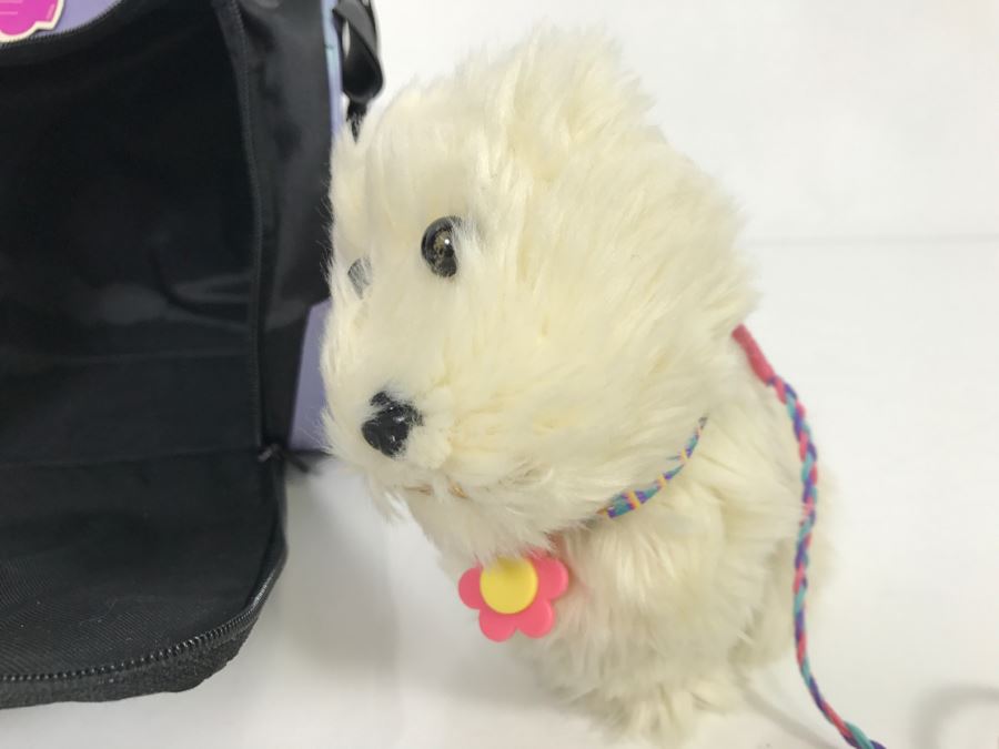 JUST ADDED - American Girl Doll Coconut Dog With Dog Travel Bag [Photo 4]