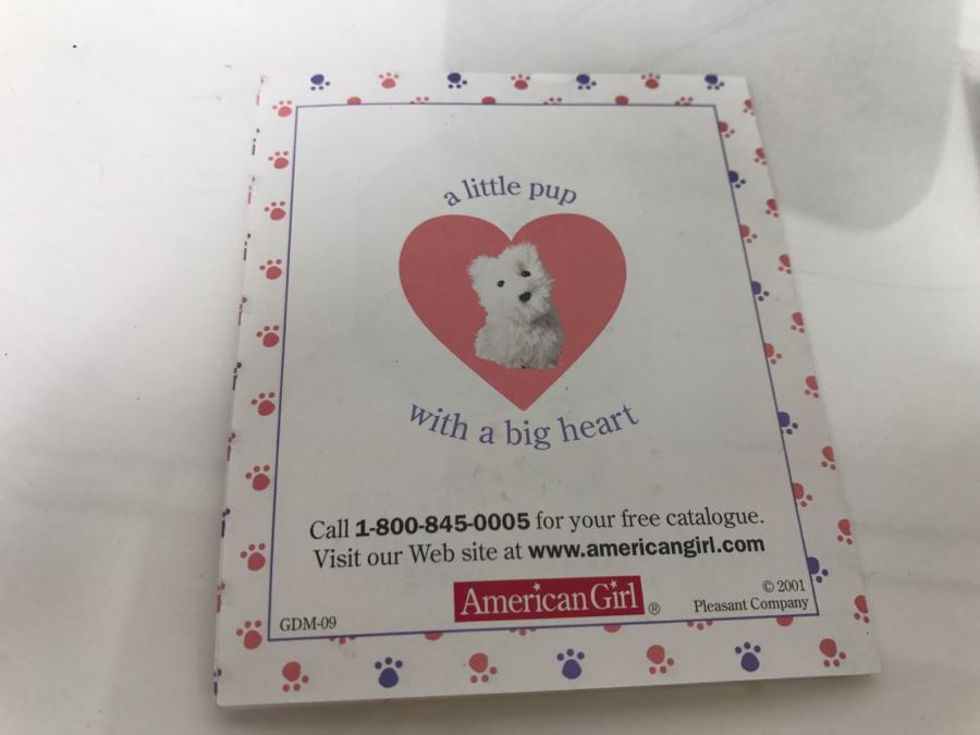 JUST ADDED - American Girl Doll Coconut Dog With Dog Travel Bag [Photo 8]