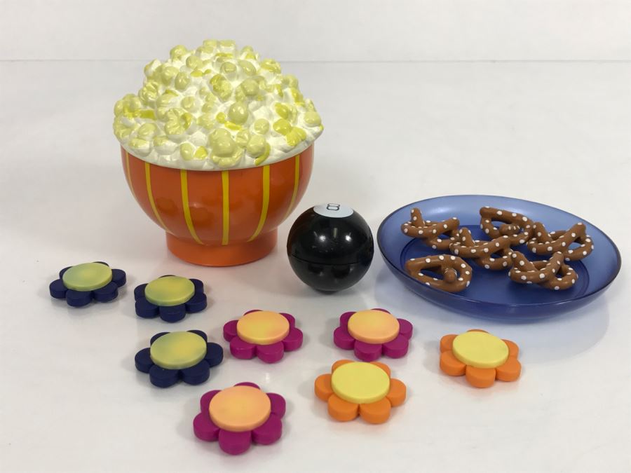 JUST ADDED - American Girl Doll Accessories Popcorn, Magic 8 Ball, Pretzels, Flowers [Photo 3]