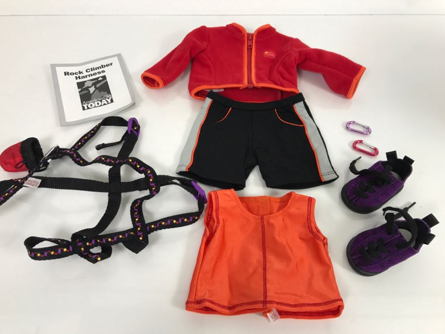 JUST ADDED - American Girl Doll Clothes Outfit Accessories Rock Climber  Harness
