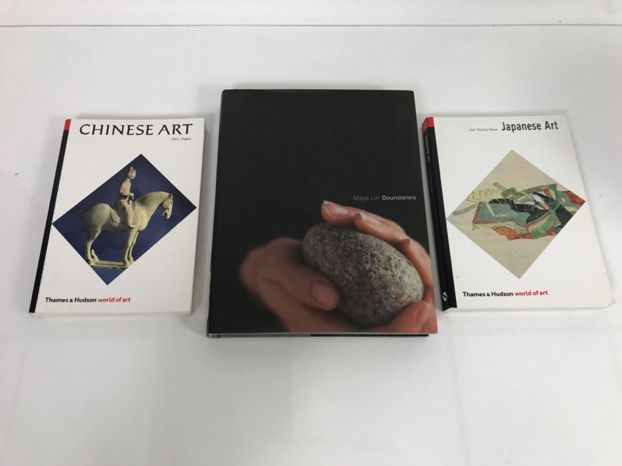 Maya Lin Boundaries Book, Chinese Art Book And Japanese Art Book [Photo 1]