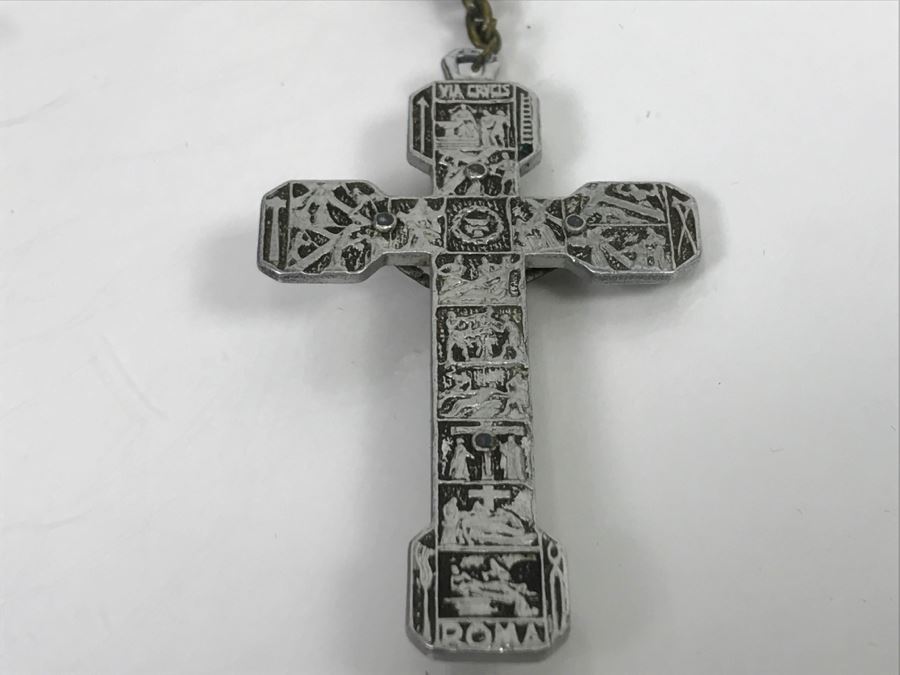 JUST ADDED - Vintage Beaded Rosary Necklace [Photo 8]