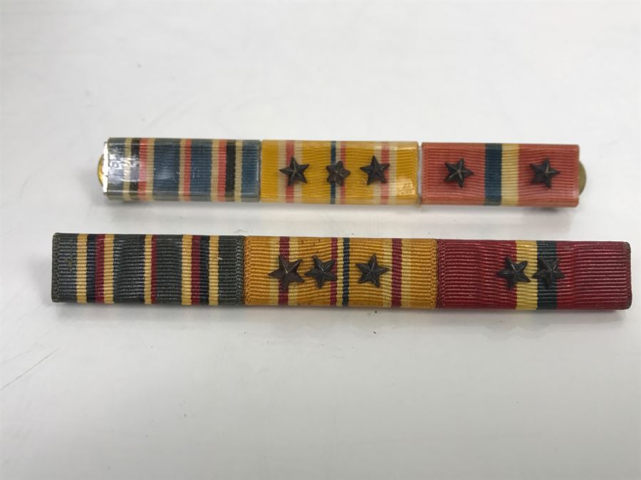 JUST ADDED - Pair Of Vintage Military Ribbons [Photo 1]