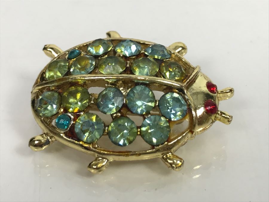 JUST ADDED - Vintage Ladybug Brooch [Photo 2]