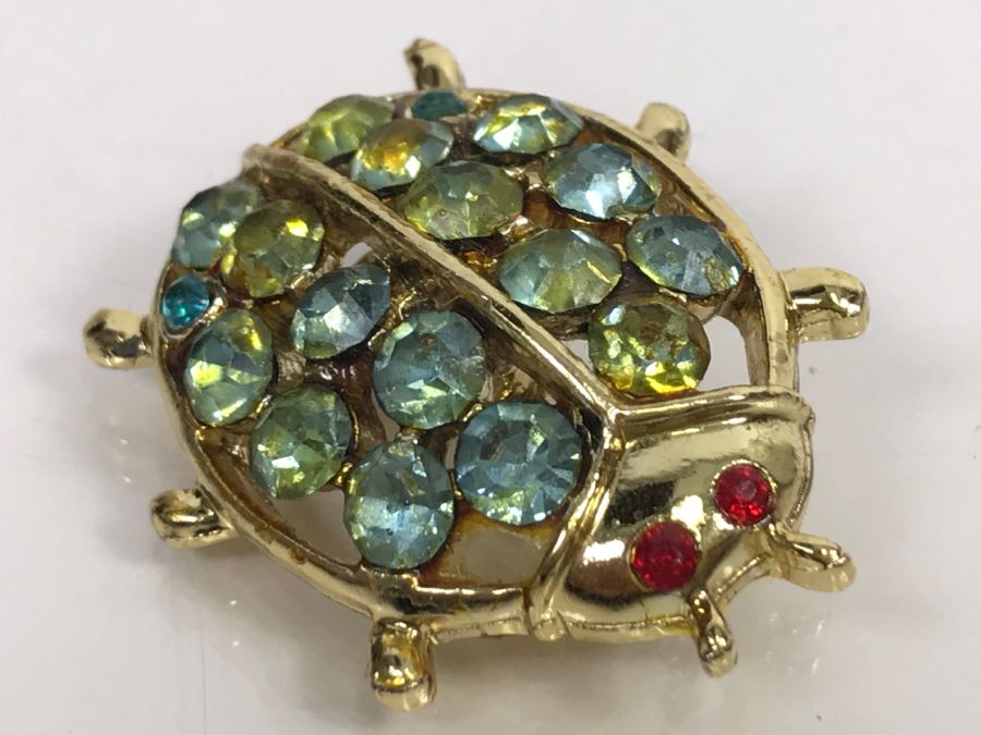 JUST ADDED - Vintage Ladybug Brooch [Photo 4]