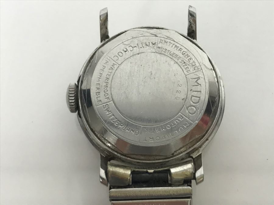JUST ADDED - Vintage Men's Mido Multifort Extra Super-Automatic Watch - Needs Pin To Connect Band To Watch [Photo 7]