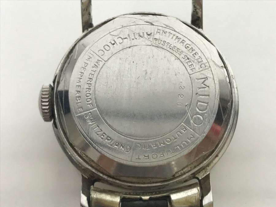 JUST ADDED - Vintage Men's Mido Multifort Extra Super-Automatic Watch - Needs Pin To Connect Band To Watch [Photo 6]