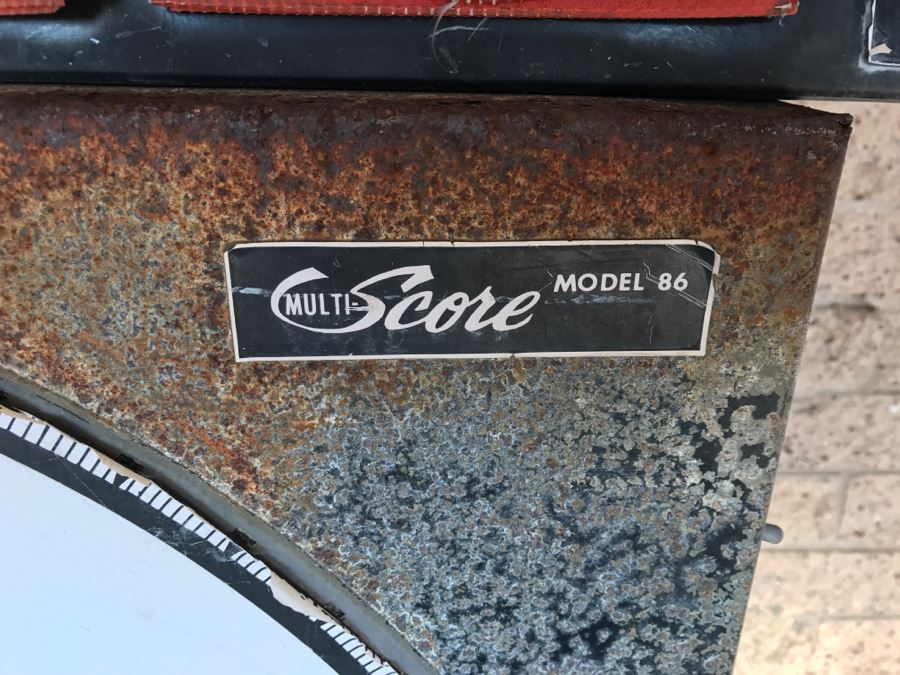 JUST ADDED - Portable Scoreboard Used For Water Polo At The Army/Navy Academy - West Coast Netting, Inc. Multi-Score Model 86 - Missing One Cord 38'W X 57'H [Photo 5]