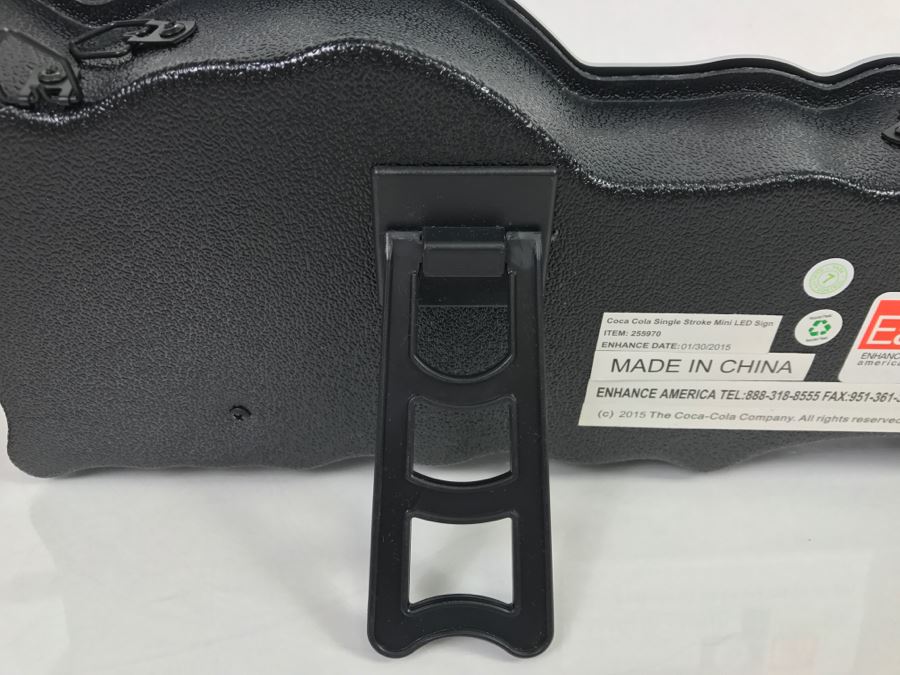 JUST ADDED - New With Opened Box Coca-Cola Mini Script LED Sign Coke [Photo 8]