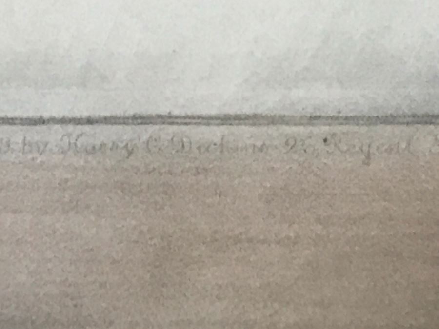 JUST ADDED - Old Portrait Engraving In Vintage Frame [Photo 11]