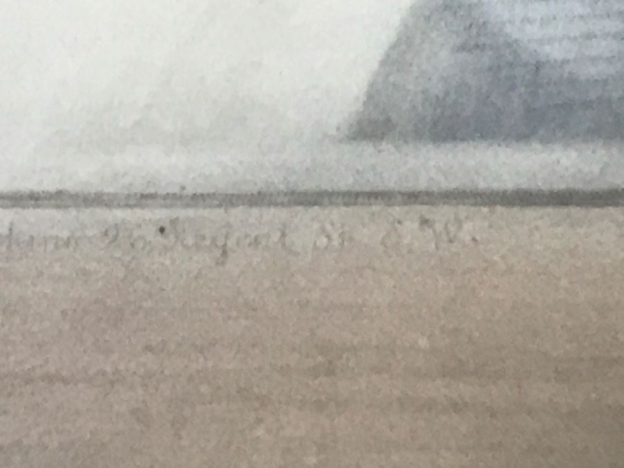 JUST ADDED - Old Portrait Engraving In Vintage Frame [Photo 12]