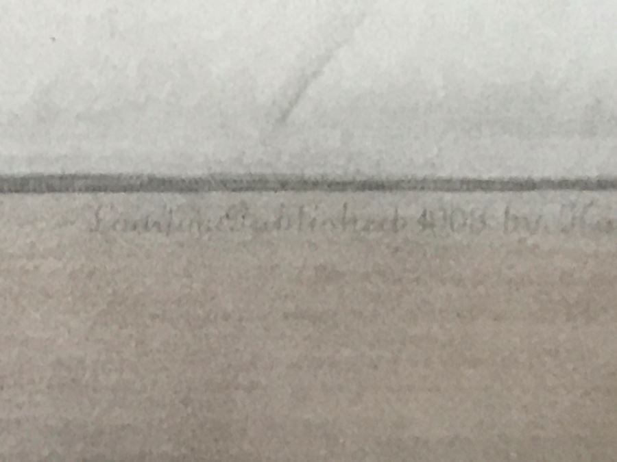 JUST ADDED - Old Portrait Engraving In Vintage Frame [Photo 10]